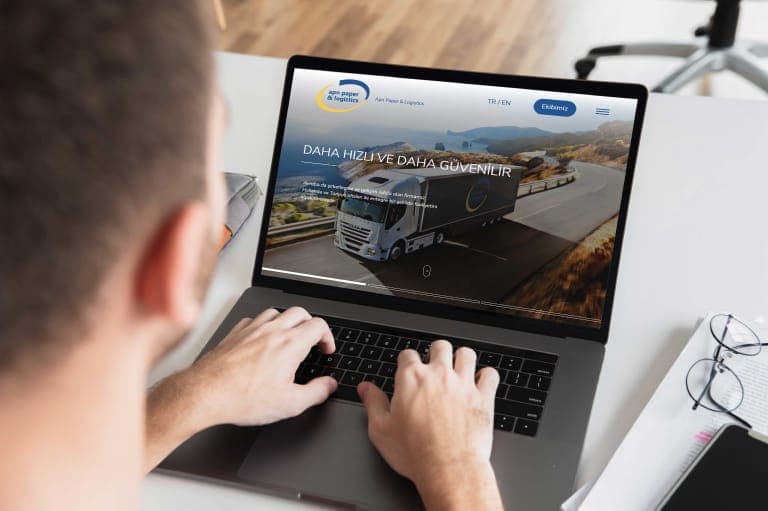APN LOGISTICS Web Tasarım Referans