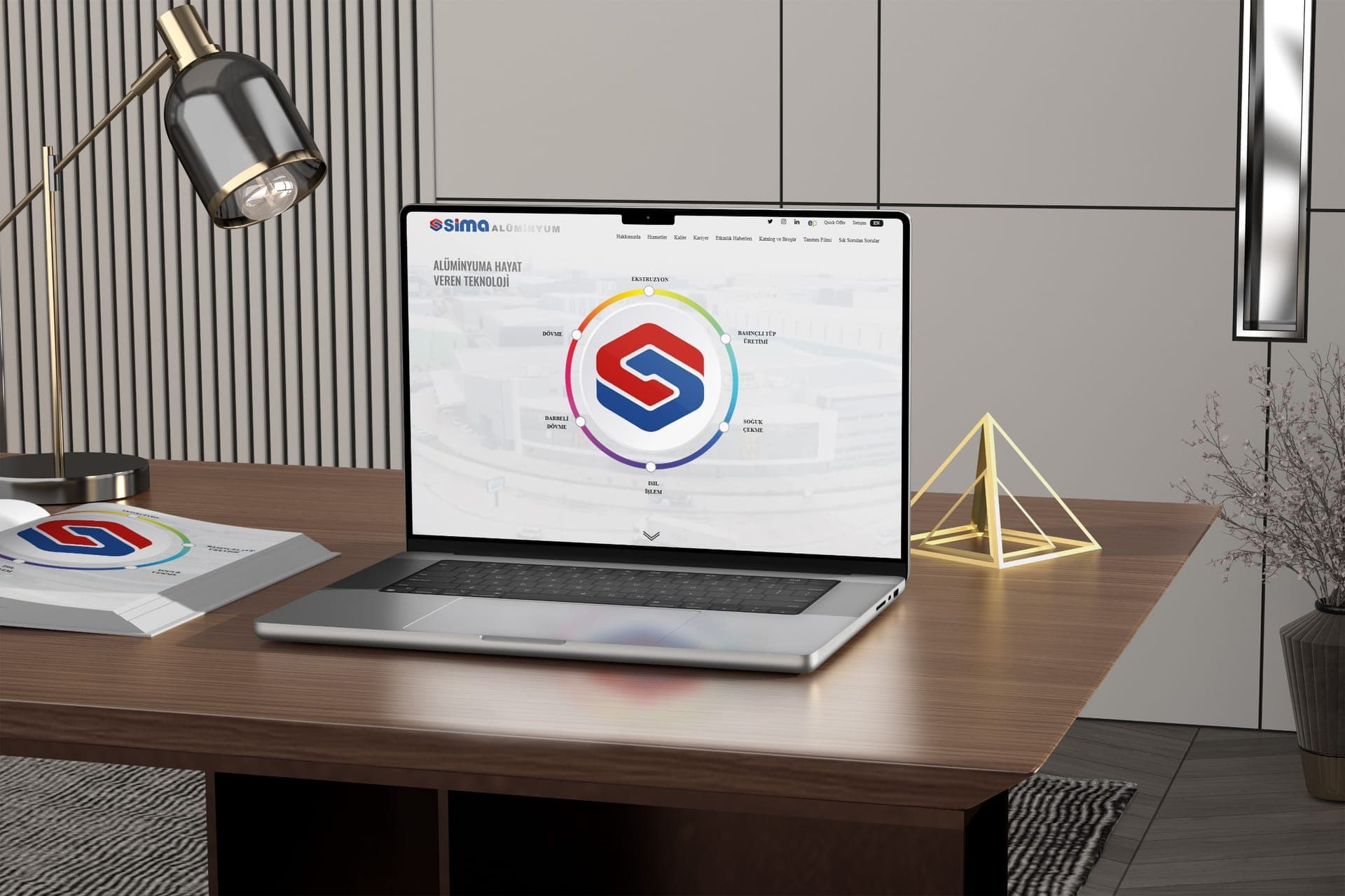 SİMA ALÜMİNYUM Web Tasarım Referans