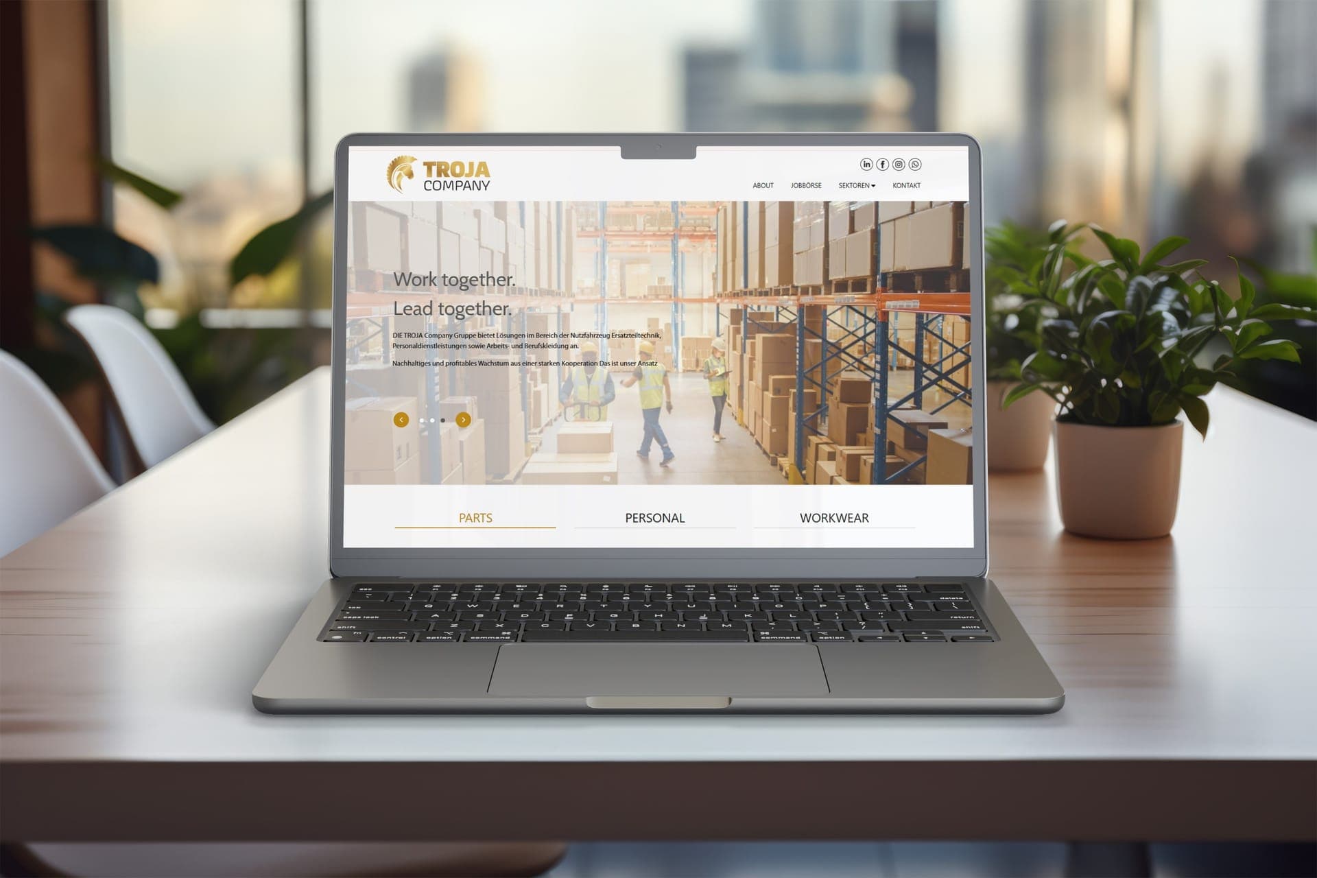 TROJA COMPANY Web Tasarım Referans